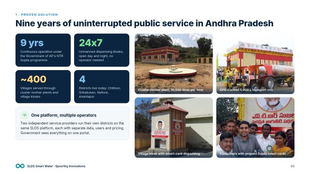 Slide 3: Proven: nine years of service